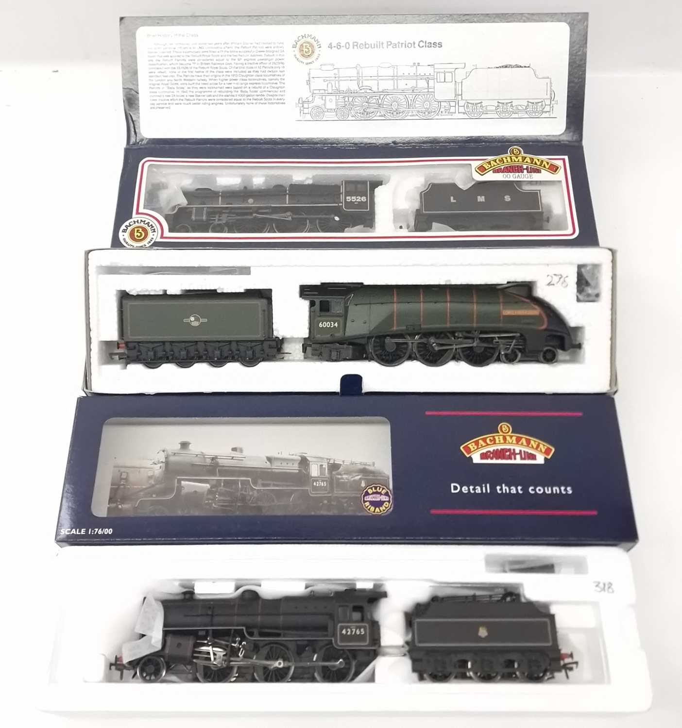 Lot 30 - Three Bachmann 00 gauge locos to include a...