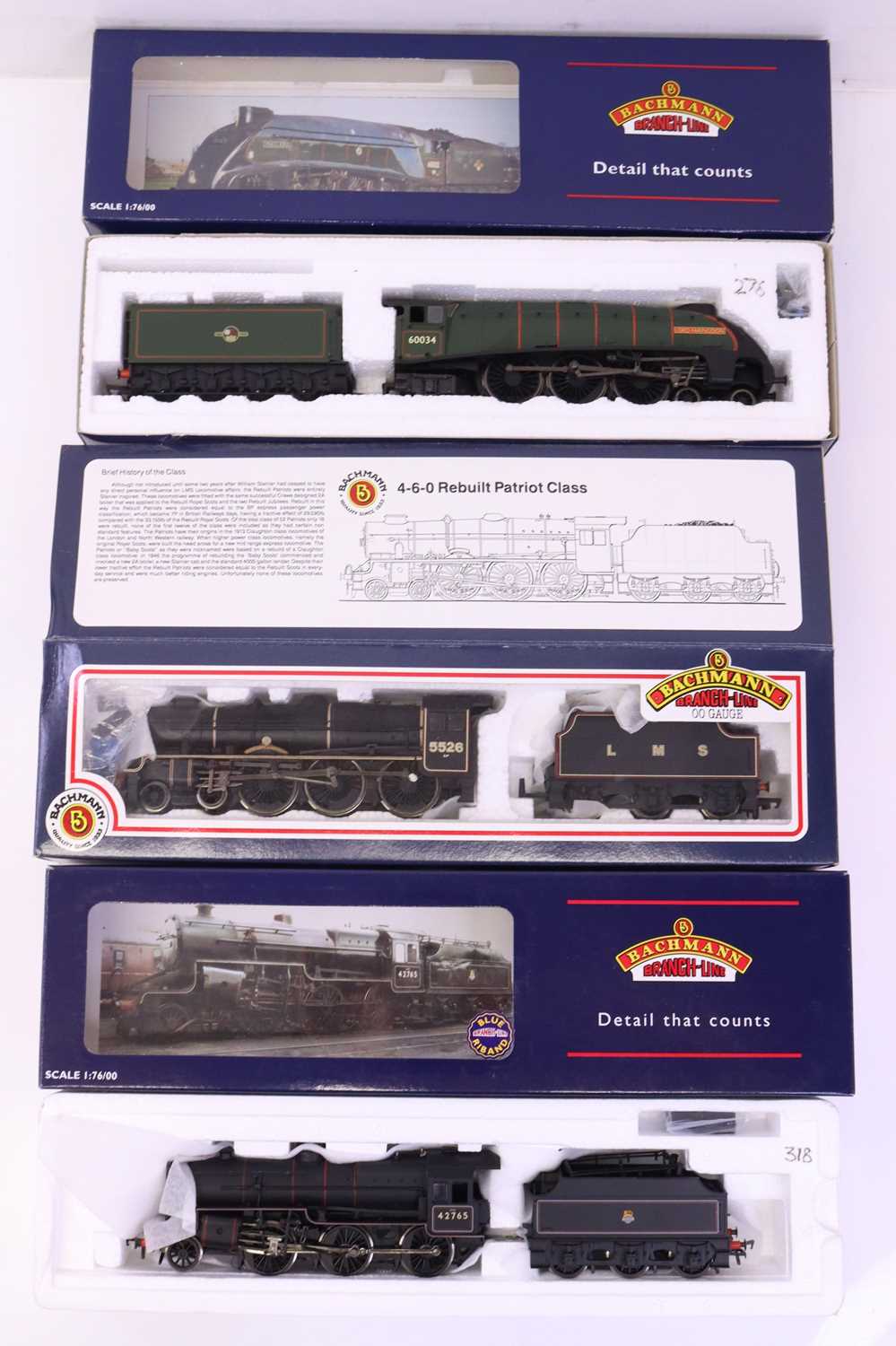 Lot 31 - Three Bachmann 00 gauge locomotives to include...