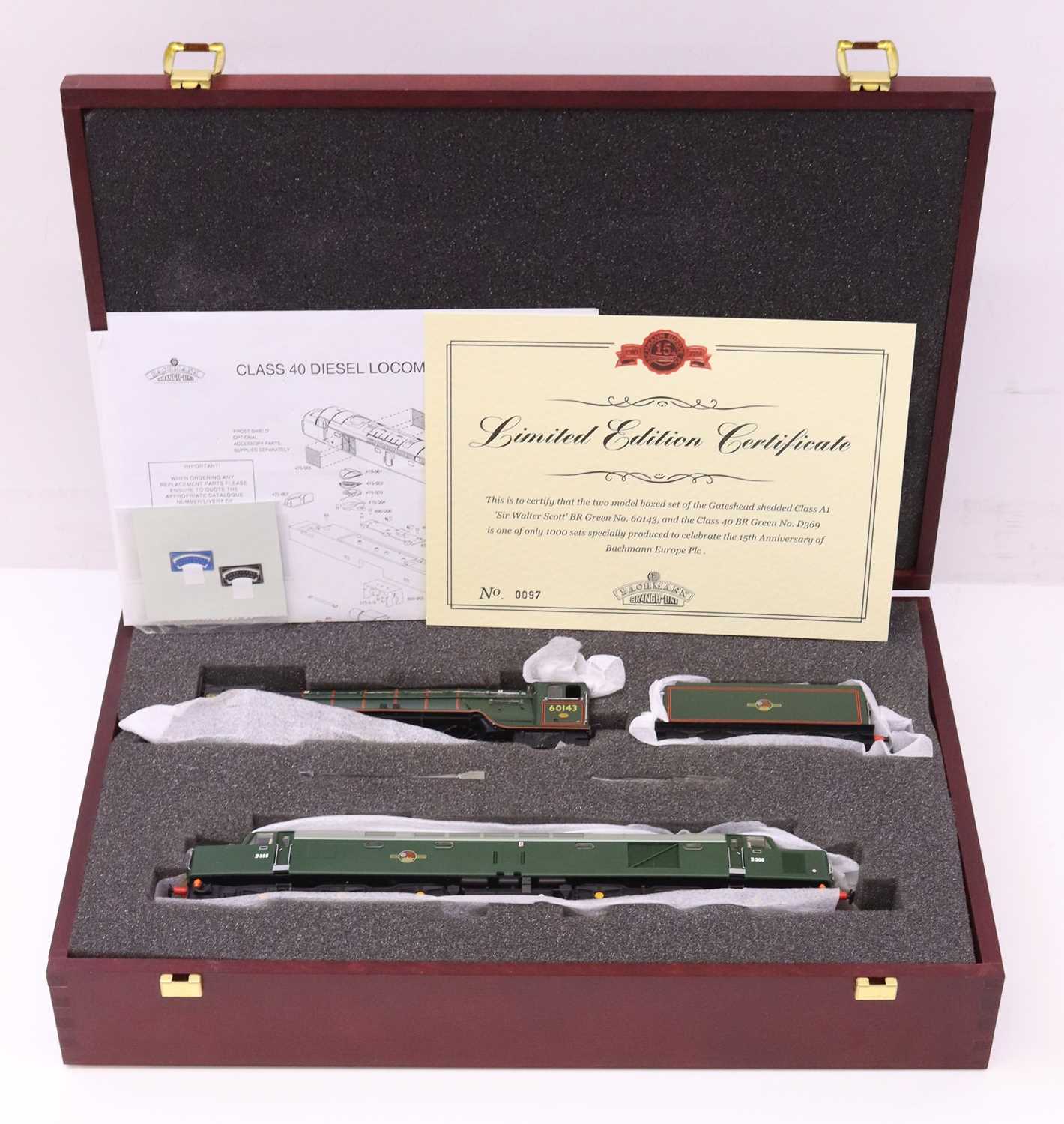 Lot 40 - Bachmann 00 gauge limited edition set,...