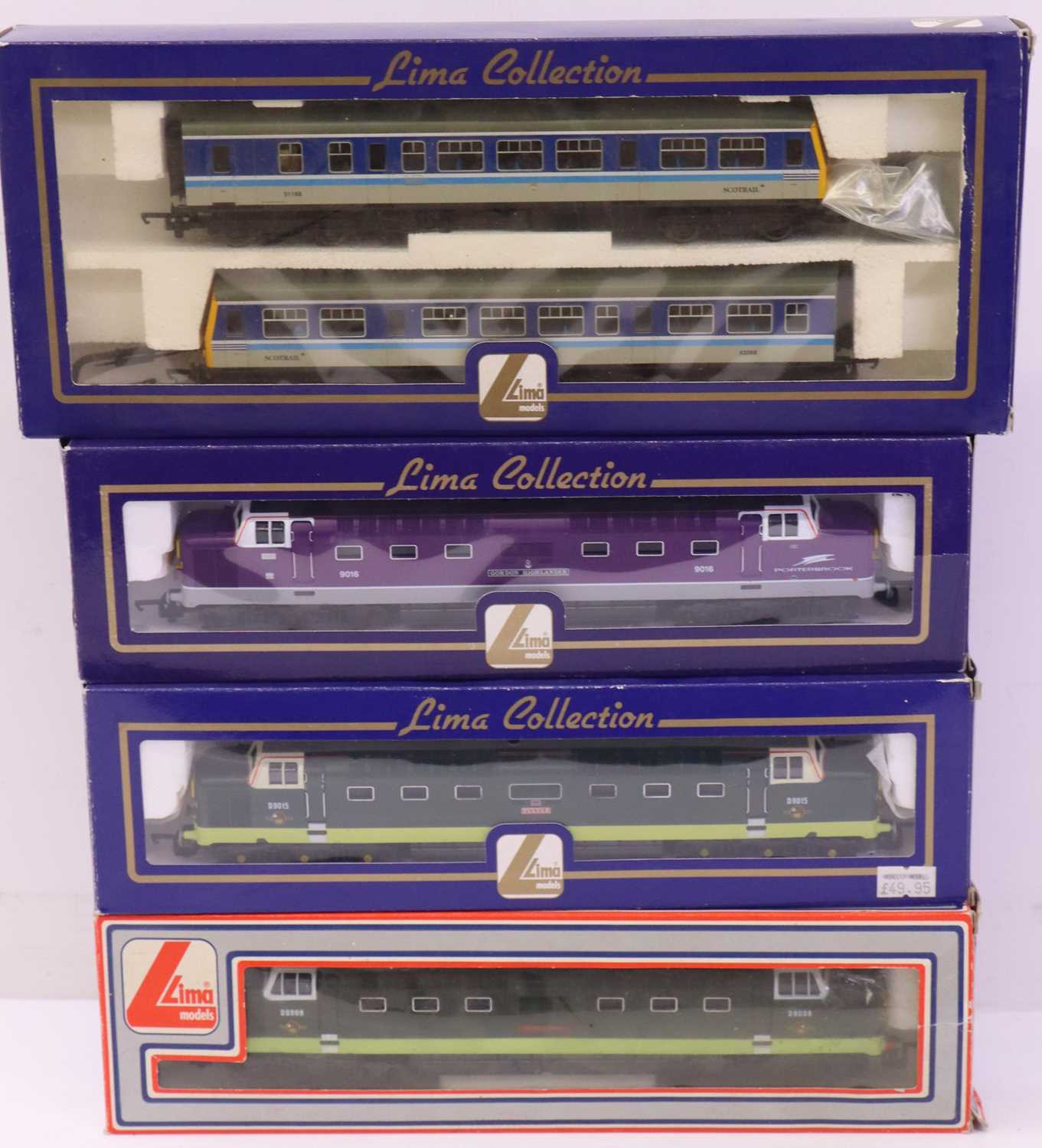 Lot 45 - Four Lima 00 gauge locomotives to include a...