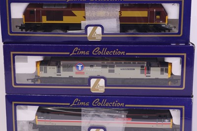 Lot 49 - Four Lima 00 gauge locos to include a Class 37...