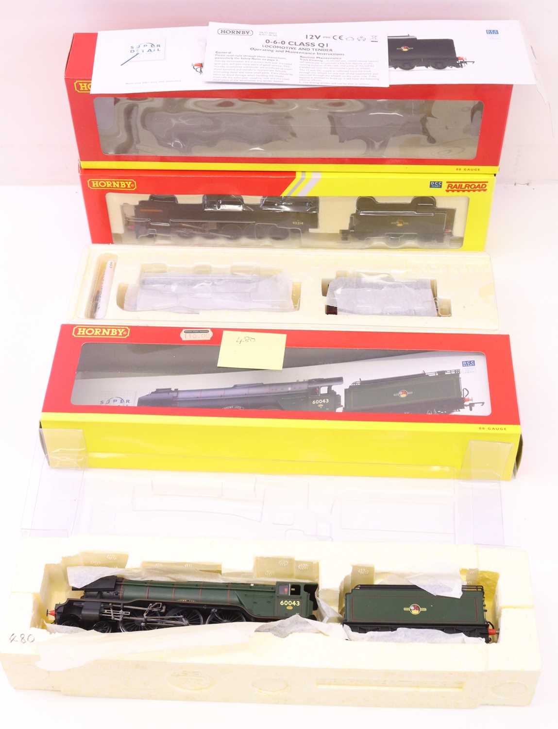 Lot 61 - Three Hornby 00 gauge locomotives to include a...