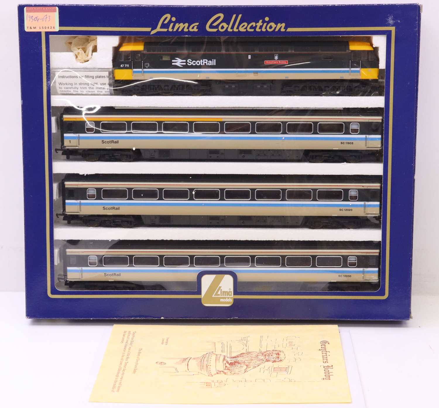 Lot 73 - Lima 00 gauge train pack comprising a Class 47...