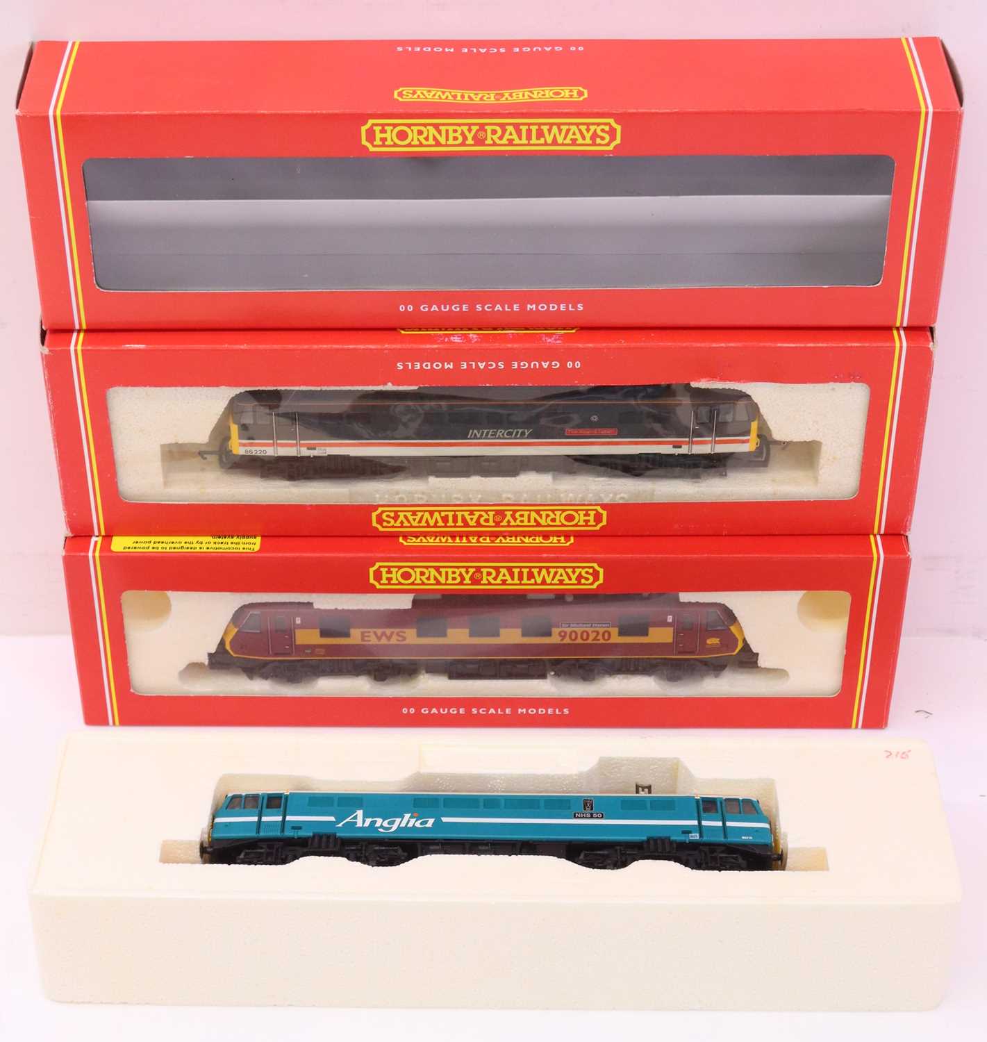 Lot 79 - Three Hornby 00 gauge locomotives to include...