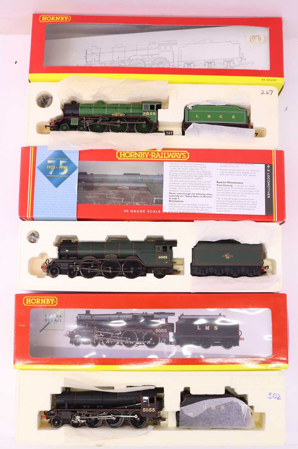 Lot 81 - Three Hornby 00 gauge locomotives to include a...