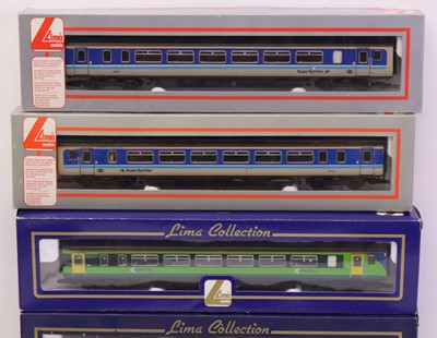 Lot 85 - Three Lima 00 gauge two-car DMUs to include a...