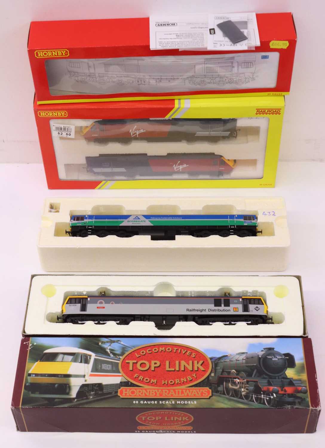 Lot 87 - Three Hornby 00 gauge locomotives, to include...