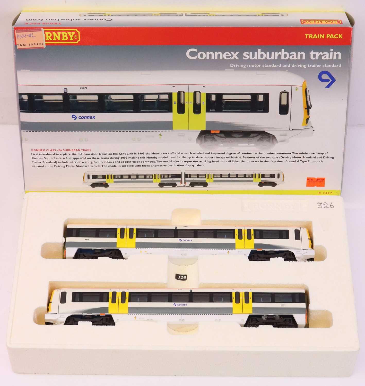 Lot 92 - Hornby 00 gauge R2307 Connex Surburban Train...