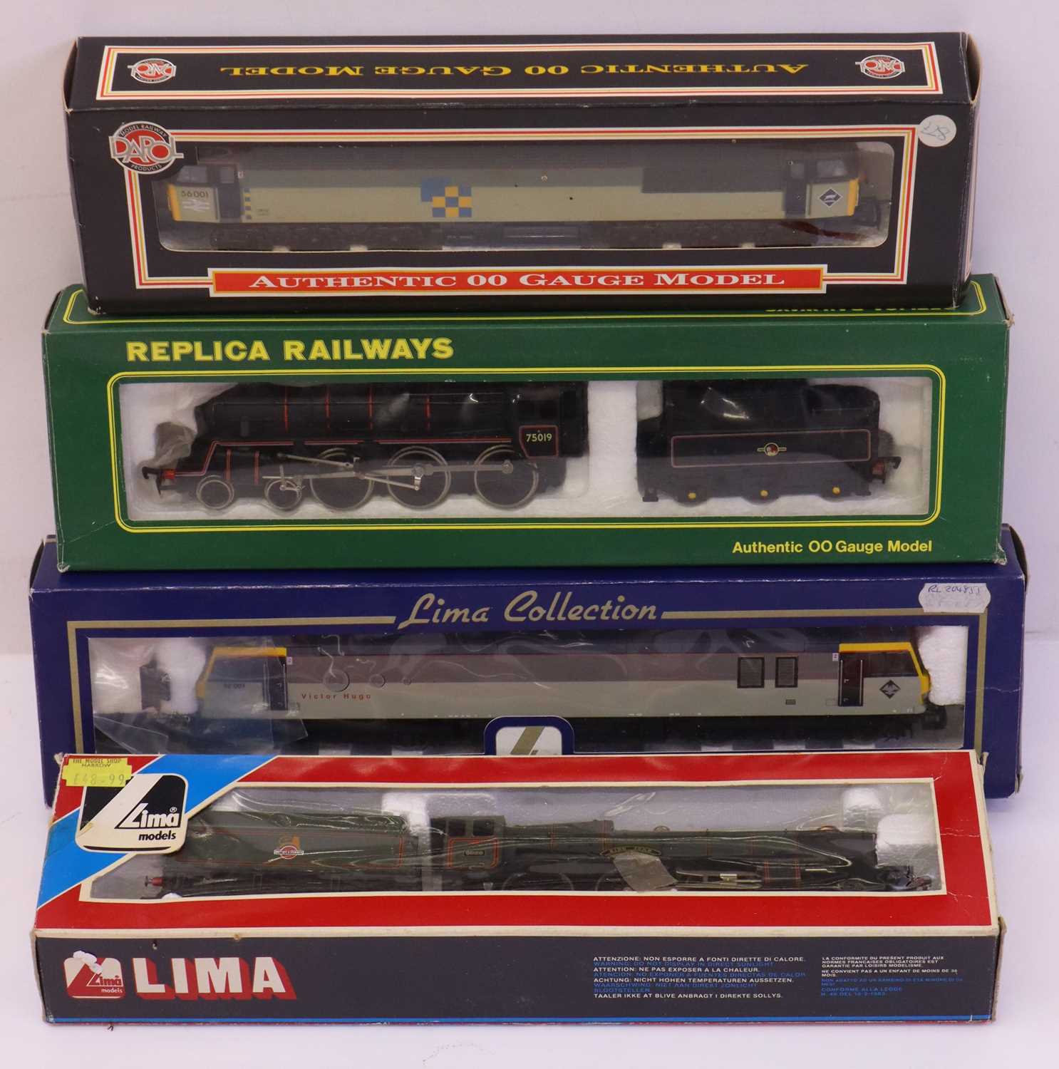 Lot 93 - Four 00 gauge locomotives to include a Lima...