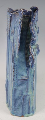 Lot 20 - A contemporary French underglaze painted...