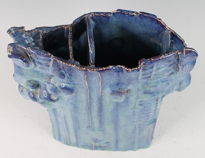 Lot 20 - A contemporary French underglaze painted...