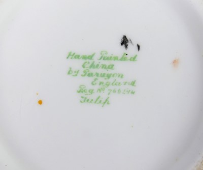 Lot 4 - A 1930s Paragon 'Tulip' pattern bone china...