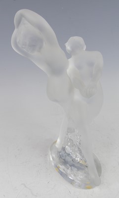 Lot 93 - A contemporary Lalique 'Deux Danseuses'...