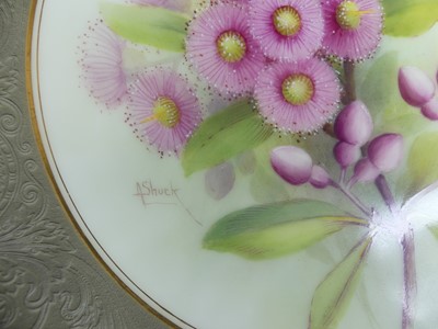 Lot 2056 - A Royal Worcester Australian Flower series...