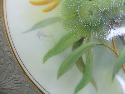 Lot 2056 - A Royal Worcester Australian Flower series...