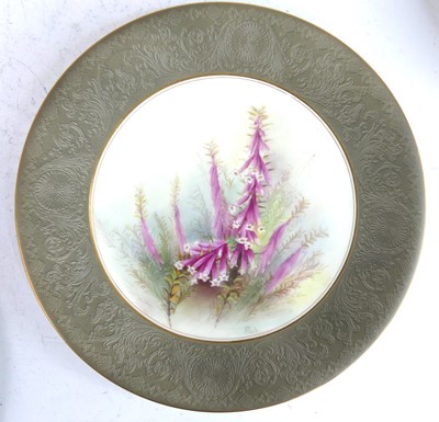 Lot 2056 - A Royal Worcester Australian Flower series...