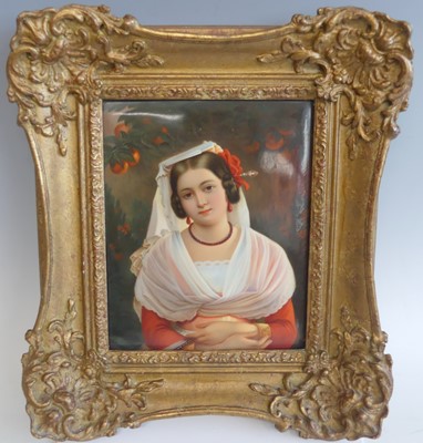 Lot 2044 - After August Riedel (1799-1883) - Portrait of...