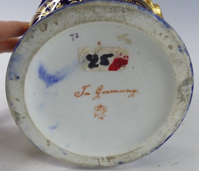 Lot 2038 - An early 19th century Derby porcelain campagna...