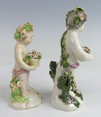 Lot 2050 - A late 18th century soft-paste porcelain...
