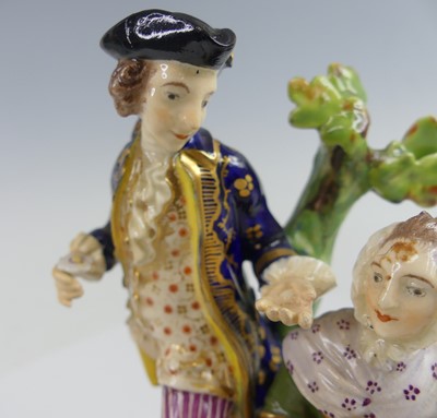 Lot 2046 - A Crown Derby porcelain figure group 'the...