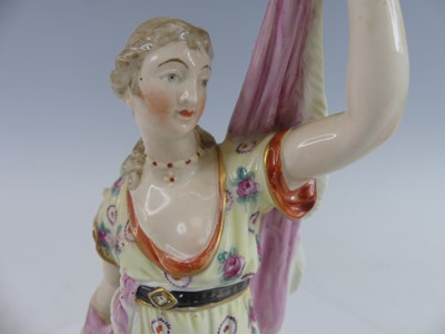 Lot 2048 - A late 18th century Derby porcelain figure...