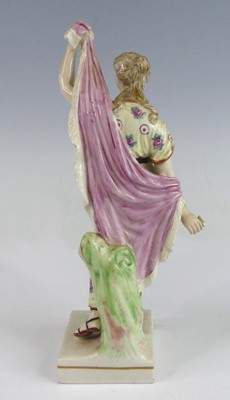 Lot 2048 - A late 18th century Derby porcelain figure...