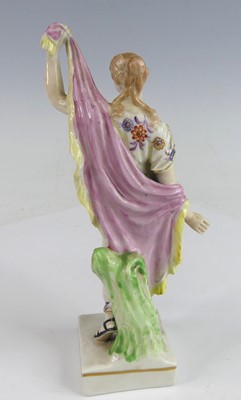 Lot 2048 - A late 18th century Derby porcelain figure...