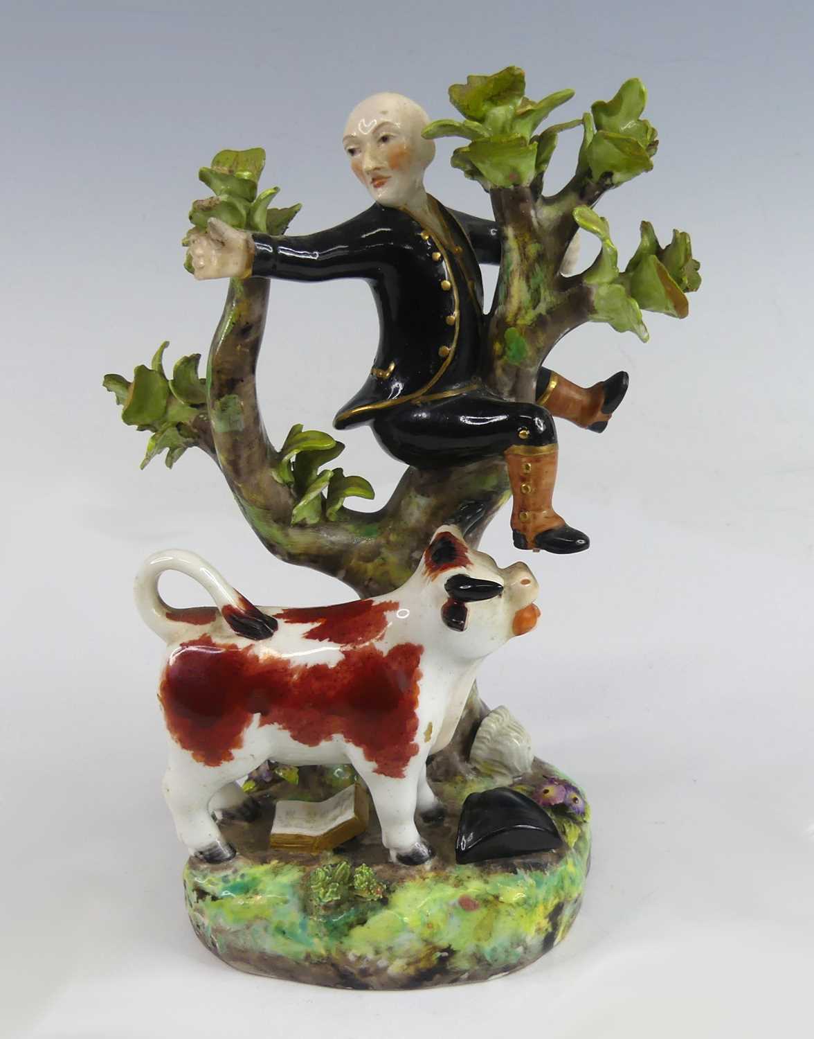 Lot 2052 - A Crown Derby Stevenson & Hancock figure 'Dr...