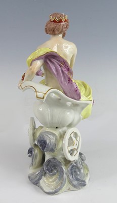 Lot 2051 - A late 18th century porcelain figure of...