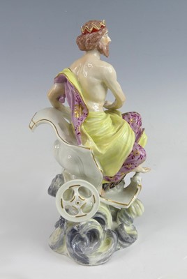 Lot 2051 - A late 18th century porcelain figure of...