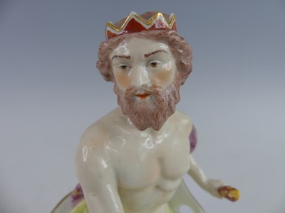 Lot 2051 - A late 18th century porcelain figure of...