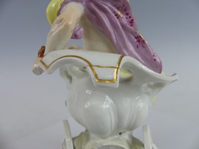 Lot 2051 - A late 18th century porcelain figure of...