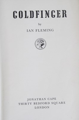 Lot 2027 - Fleming, Ian: Goldfinger, 1959 Uncorrected...
