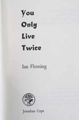 Lot 2024 - Fleming, Ian: You Only Live Twice, 1964 1st...