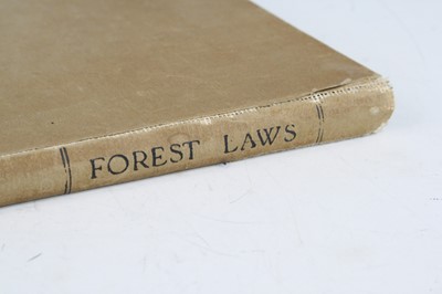 Lot 2005 - Blome, Richard: The Laws of the Forest and...