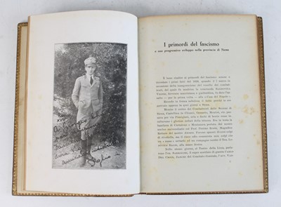 Lot 2011 - Chiurco, Giorgio Alberto: Fascismo Senese,...