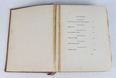 Lot 2013 - Barrie, J.M.: Peter Pan In Kensington Gardens,...