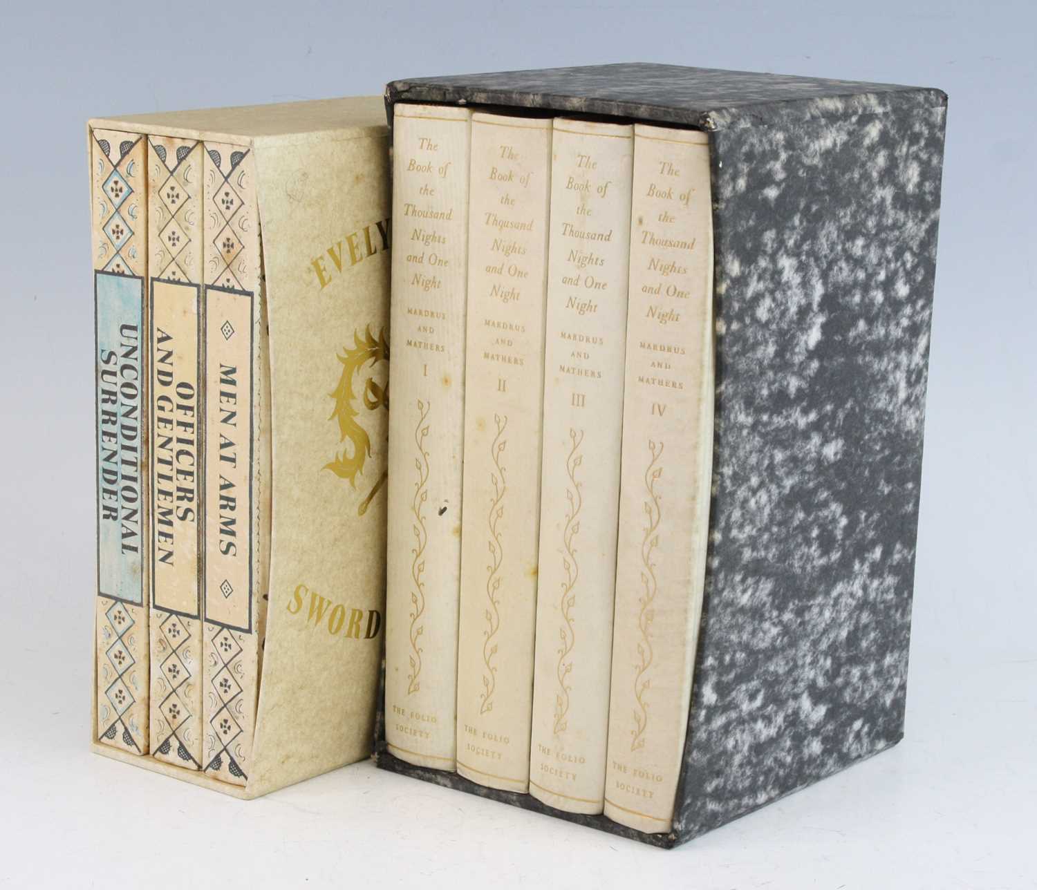 Lot 2018 - Waugh, Evelyn: Sword Of Honour, three volumes...