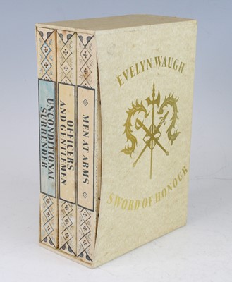 Lot 2018 - Waugh, Evelyn: Sword Of Honour, three volumes...