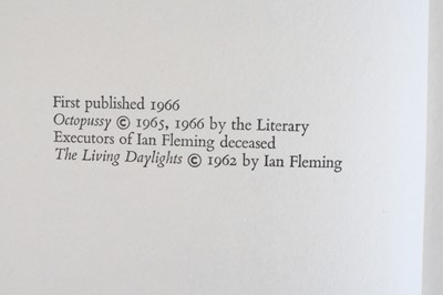 Lot 2023 - Fleming, Ian: Octopussy And Living Daylights,...