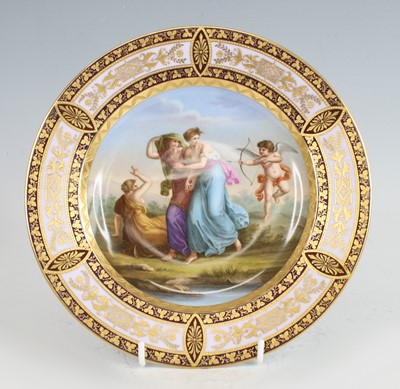 Lot 2032 - A near-pair of 19th century continental...
