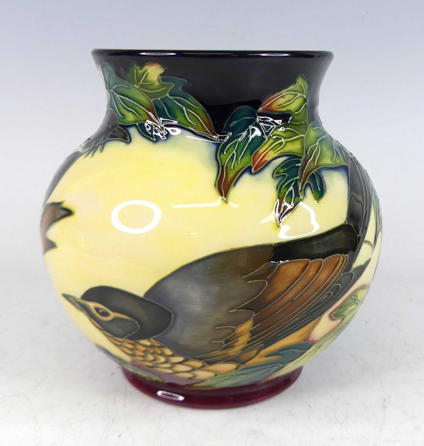 Lot 50 - A contemporary Moorcroft 'Inglewood' pattern...