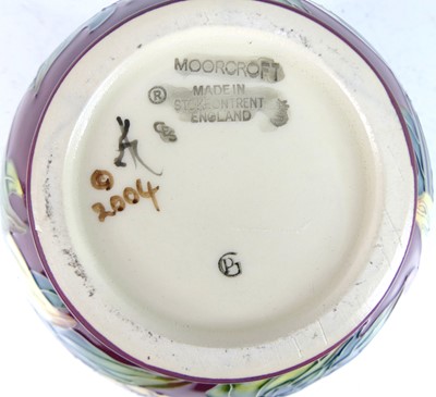 Lot 50 - A contemporary Moorcroft 'Inglewood' pattern...