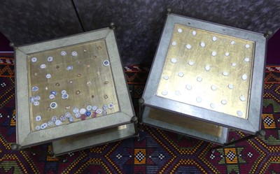Lot 452 - A pair of mid-20th century French gilt brass...