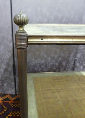 Lot 452 - A pair of mid-20th century French gilt brass...