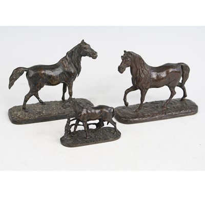 Lot 334 - After Pierre Jules Mene (1810-1879), a matched...