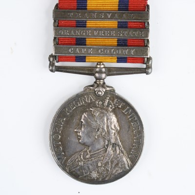 Lot 123 - A Queen's South Africa Medal (1899-1902), 2nd...