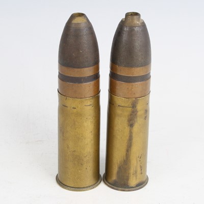 Lot 33 - An inert Imperial German 37mm shell, the base...