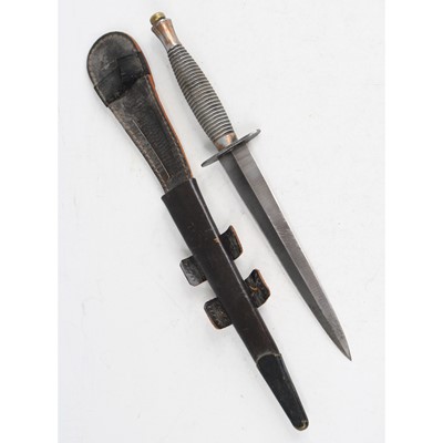 Lot 60 - A British Fairbairn-Sykes 3rd Pattern Commando...