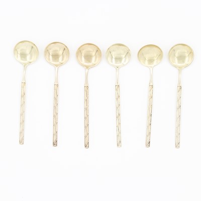 Lot 91 - A set of six early 20th century Norwegian...